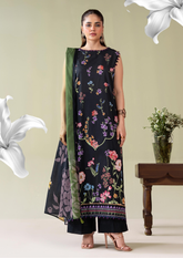 SURMAI 3 peice Midnight Floral