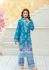 ELAYA 3 peice Breathable Azure Elegance