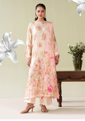 SURMAI 3 peice Peach Blossom
