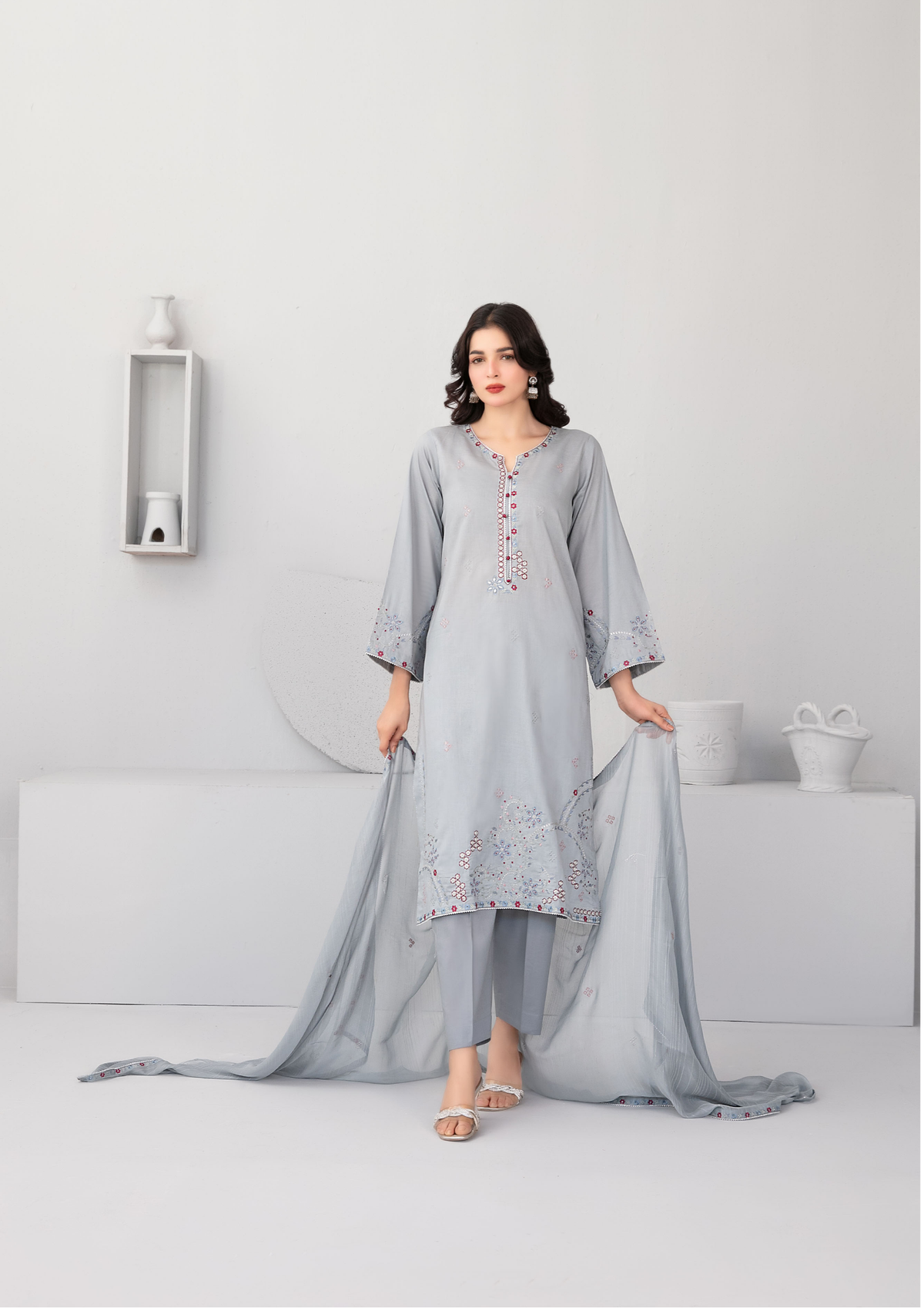 HAYA 3 Peice Slate Ash Sophistication